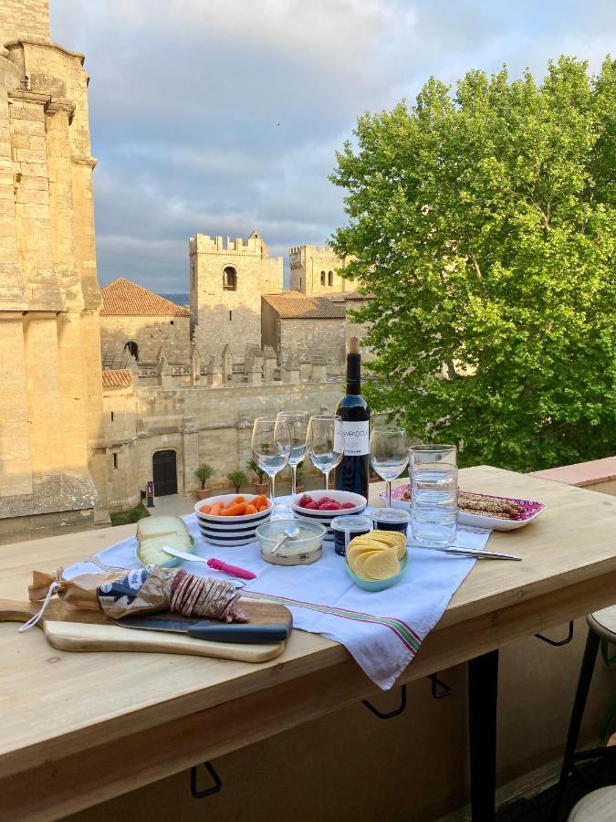 Tresors De La Cathedrale, Maison De Ville Sur 4 Niveaux Narbonne Kültér fotó