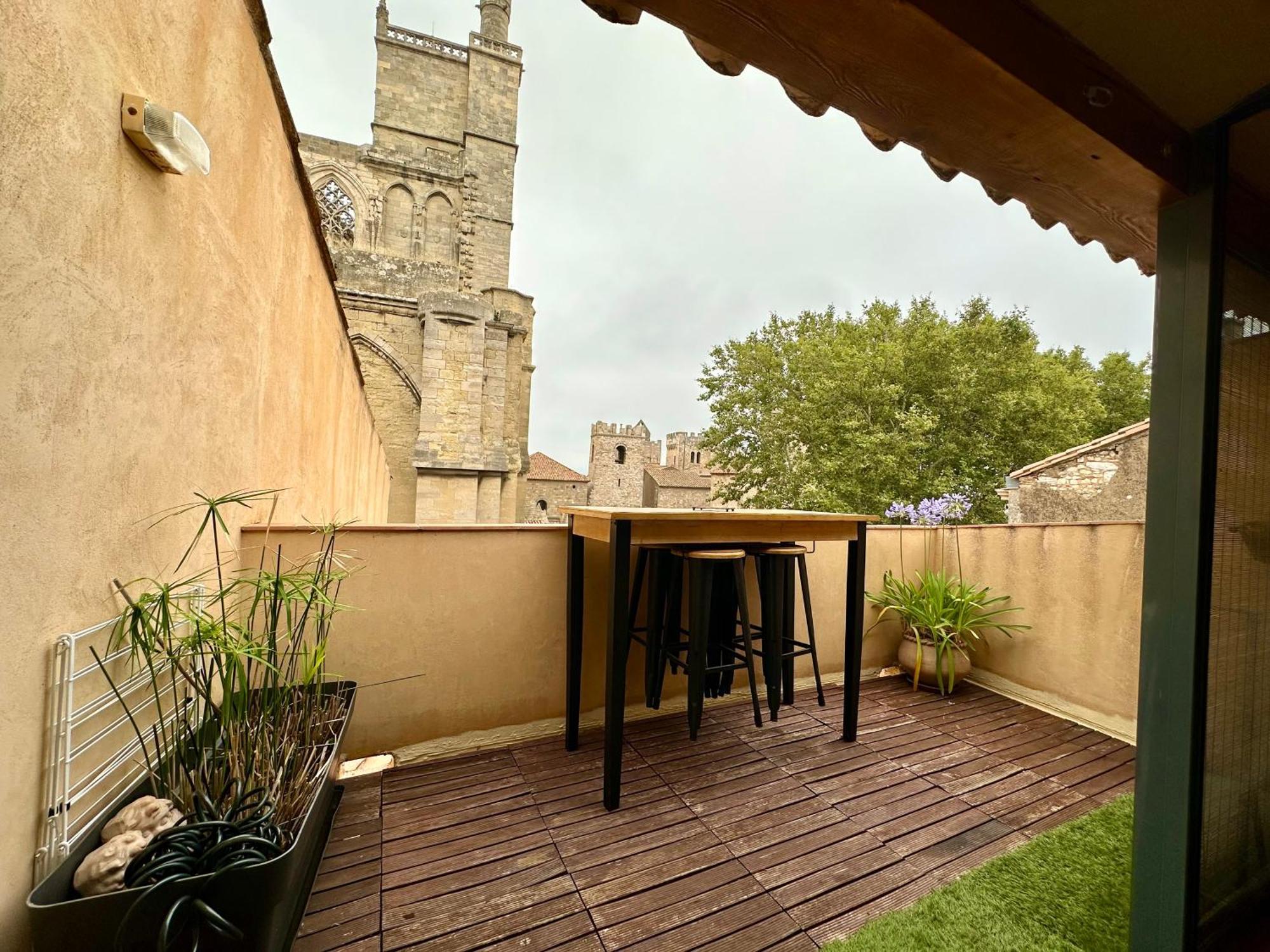 Tresors De La Cathedrale, Maison De Ville Sur 4 Niveaux Narbonne Kültér fotó